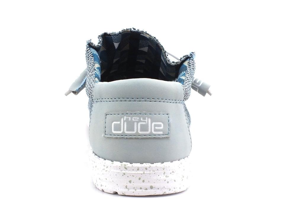 HEY DUDE Wally Sox Scarpa Stringata Ice Grey 110350127 - Sandrini Calzature e Abbigliamento