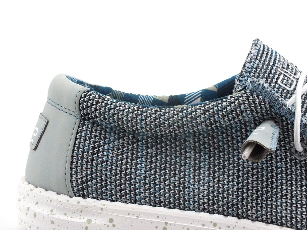 HEY DUDE Wally Sox Scarpa Stringata Ice Grey 110350127 - Sandrini Calzature e Abbigliamento