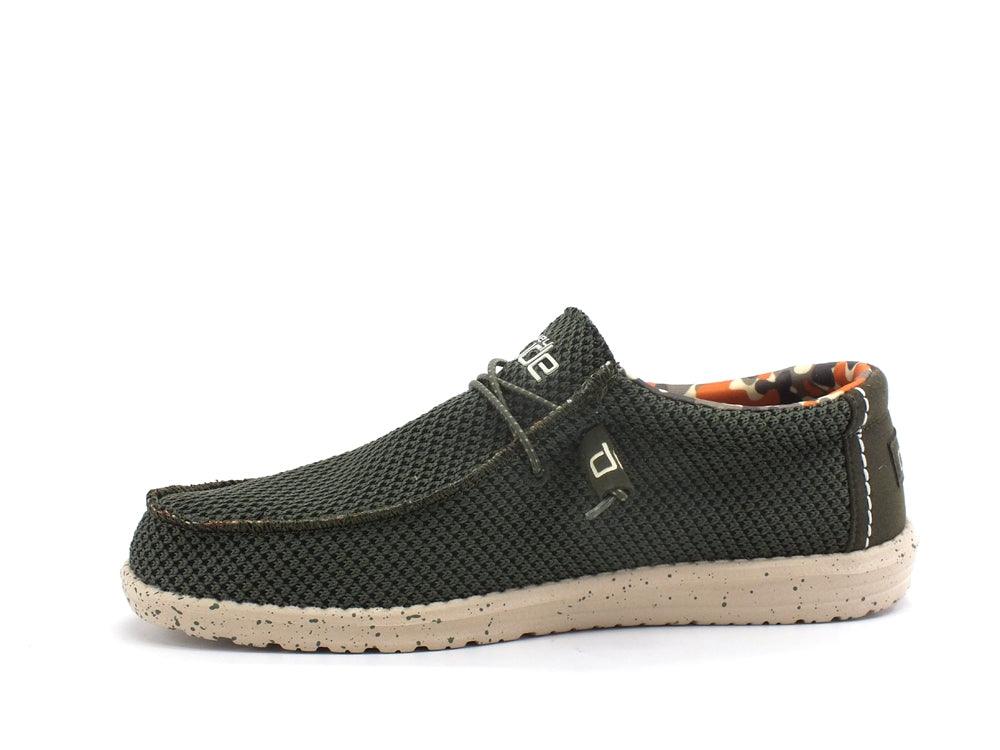 HEY DUDE Wally Sox Scarpa Stringata Musk 110358700 - Sandrini Calzature e Abbigliamento