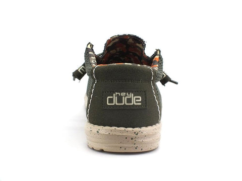 HEY DUDE Wally Sox Scarpa Stringata Musk 110358700 - Sandrini Calzature e Abbigliamento