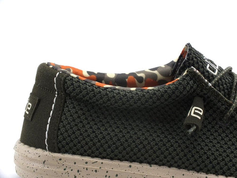 HEY DUDE Wally Sox Scarpa Stringata Musk 110358700 - Sandrini Calzature e Abbigliamento