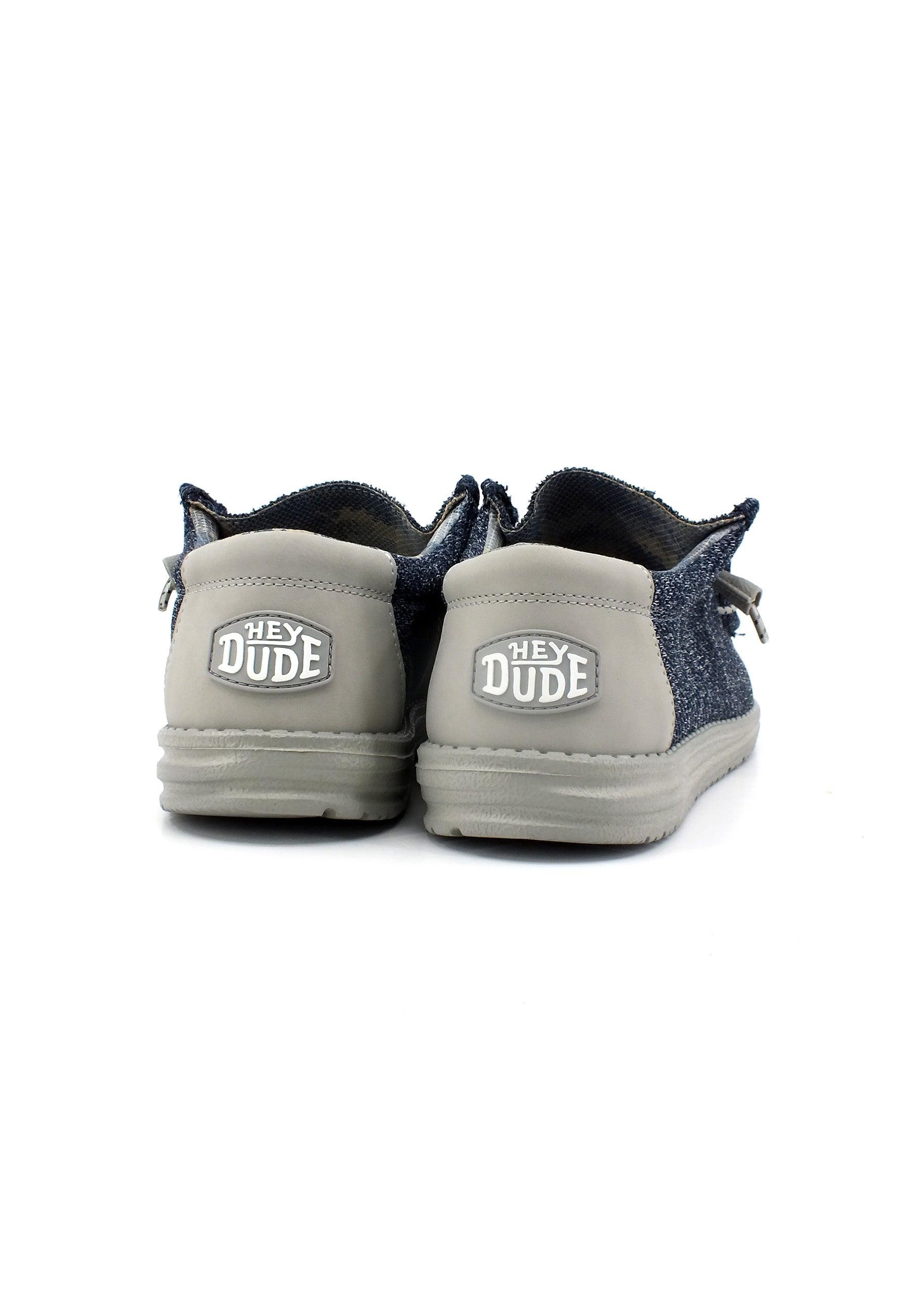 HEY DUDE Wally Sox Sneaker Vela Uomo Moonlight Ocean 40019-4ML - Sandrini Calzature e Abbigliamento
