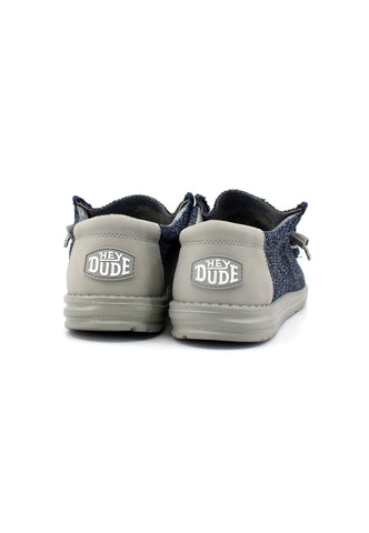 HEY DUDE Wally Sox Sneaker Vela Uomo Moonlight Ocean 40019-4ML - Sandrini Calzature e Abbigliamento