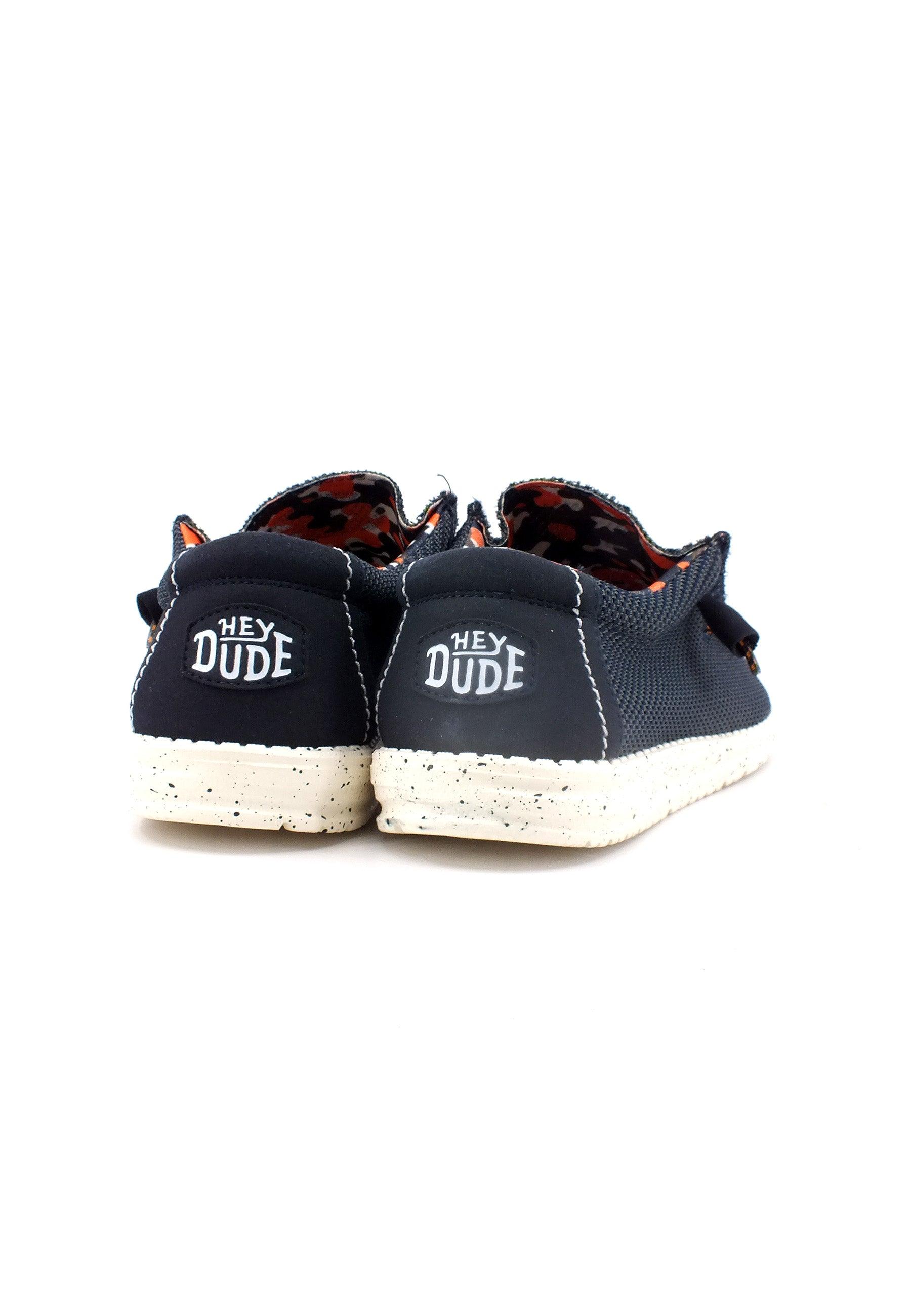 HEY DUDE Wally Sox Stitch Sneaker Vela Uomo Blue 40161-4NY - Sandrini Calzature e Abbigliamento