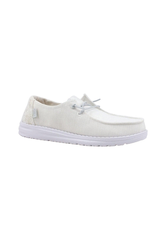 HEY DUDE Wendy Glitter Sneaker Vela Cloud Dust 40079-1JJ - Sandrini Calzature e Abbigliamento