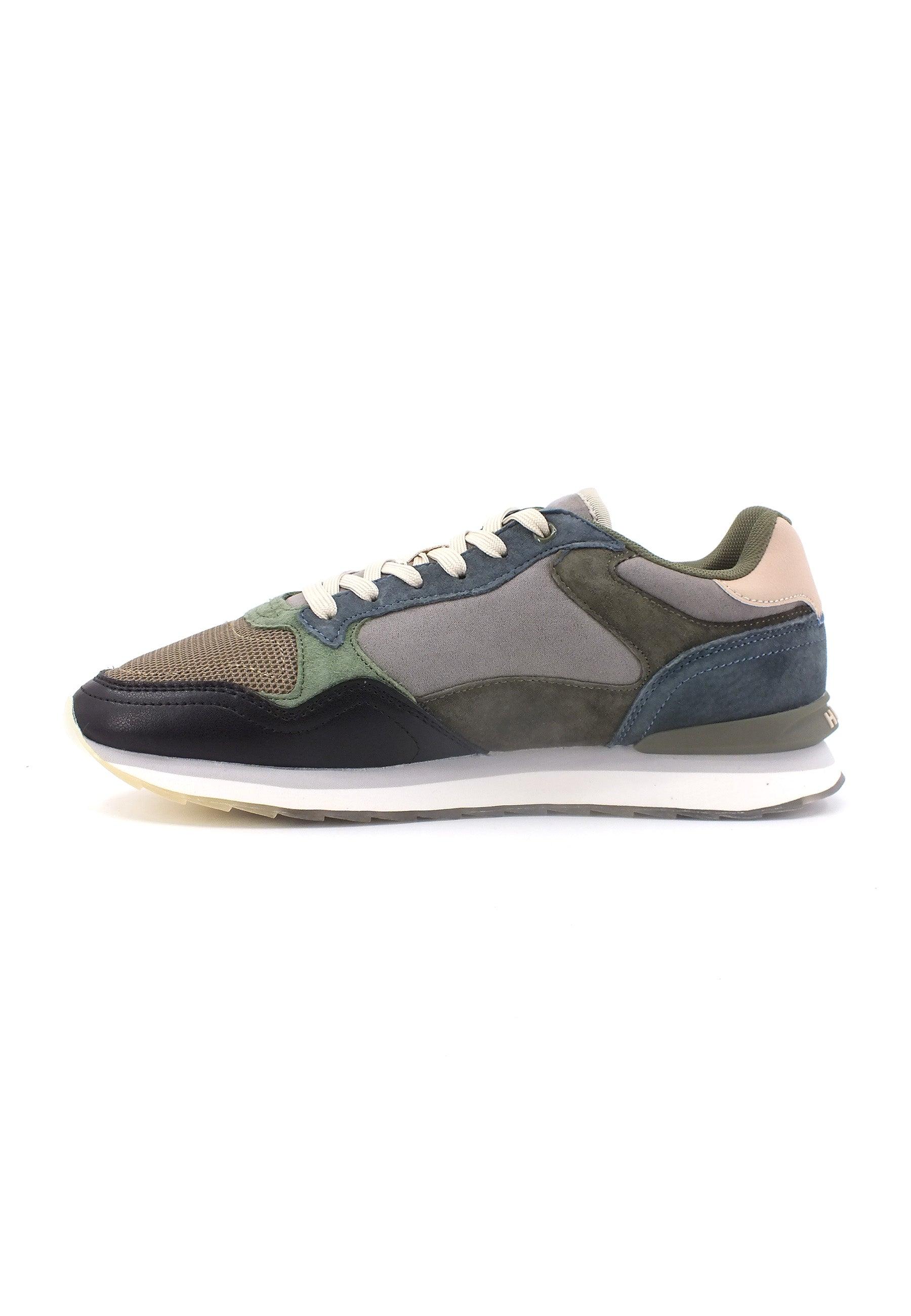 HOFF Quebec Sneaker Uomo Black Navy Military Green 22202609 - Sandrini Calzature e Abbigliamento