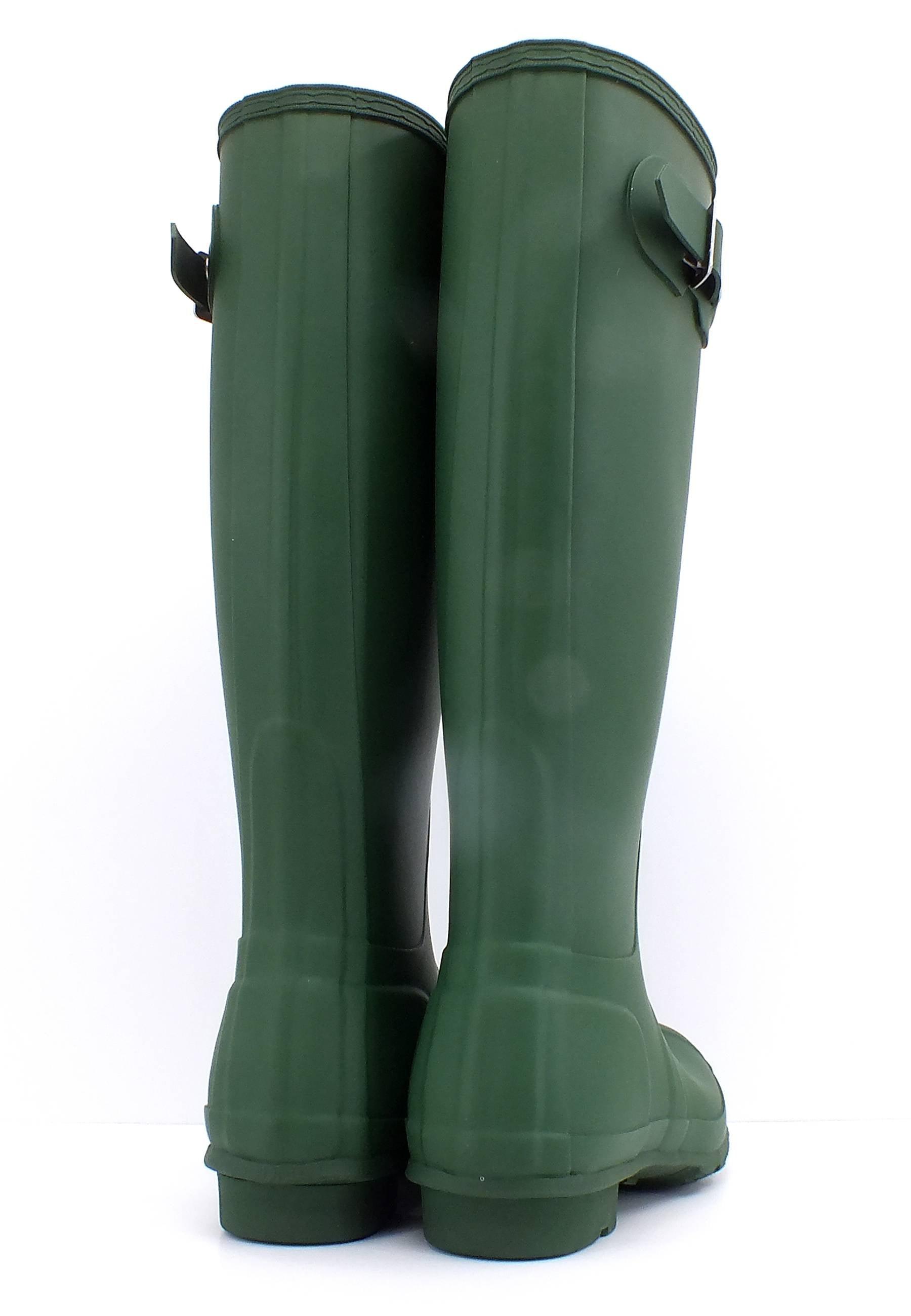 HUNTER Stivale Womens Original Tall Donna Green WFT1000RMA - Sandrini Calzature e Abbigliamento