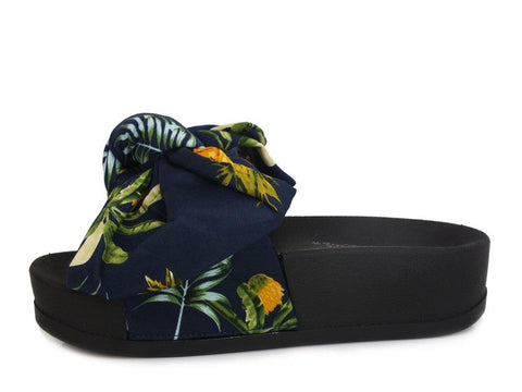 JEFFREY CAMPBELL Edie-Bow 2 Blue Pineapple JC-442-46 - Sandrini Calzature e Abbigliamento