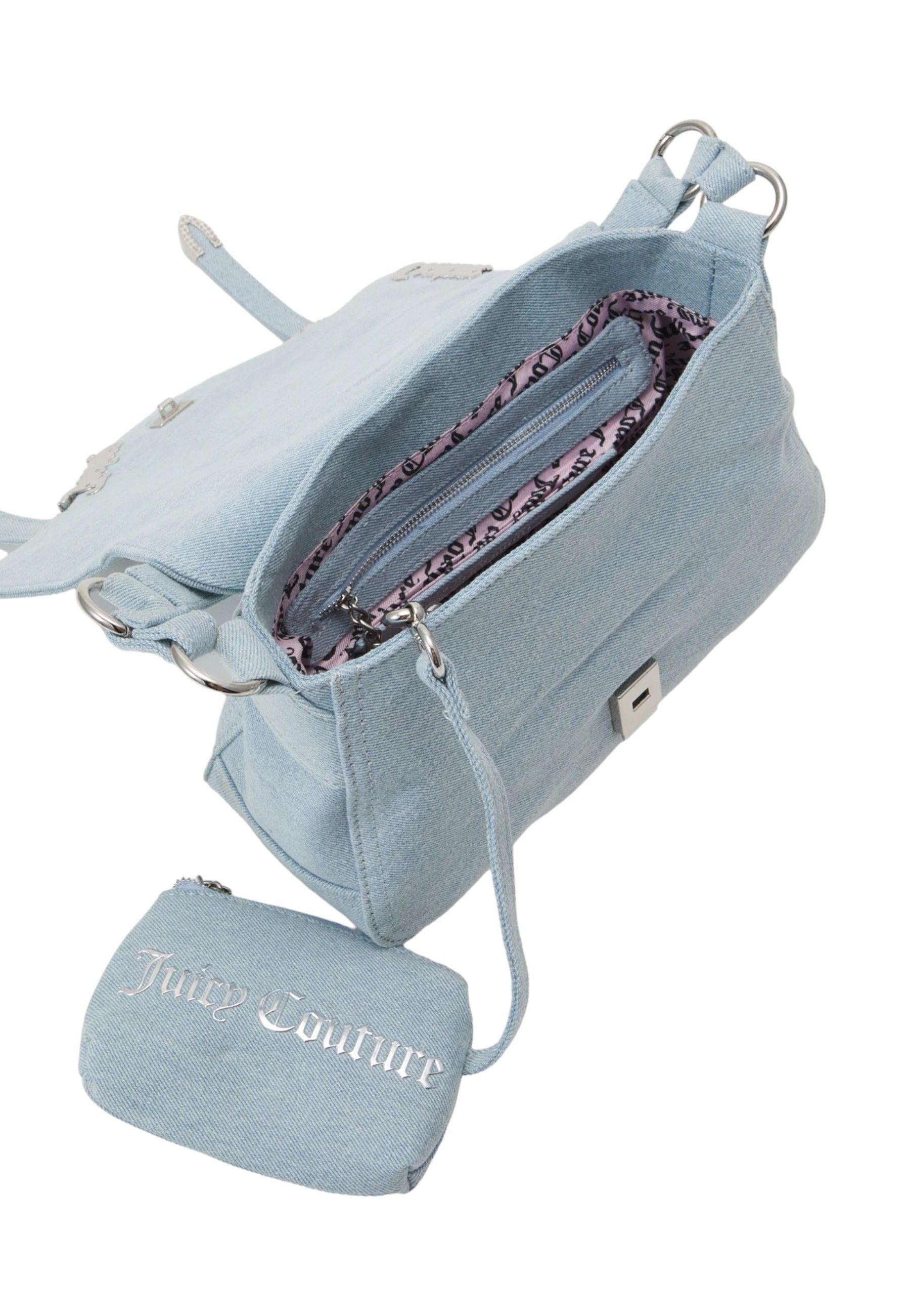 JUICY COUTURE Borsa Denim Donna Blue BEJQT5471WD1200 - Sandrini Calzature e Abbigliamento