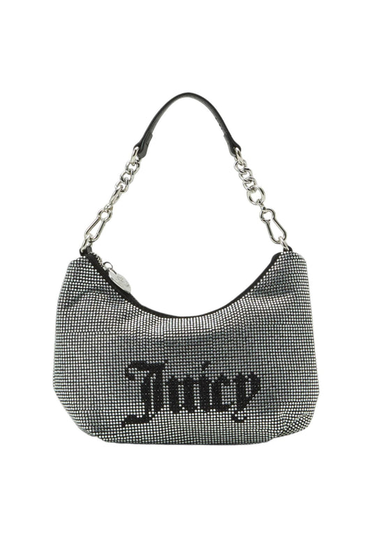 JUICY COUTURE Hazel Borsa Hobo Black Argento BIJH95359WZC000 - Sandrini Calzature e Abbigliamento