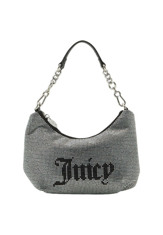 JUICY COUTURE Hazel Borsa Hobo Black Argento BIJH95359WZC000 - Sandrini Calzature e Abbigliamento