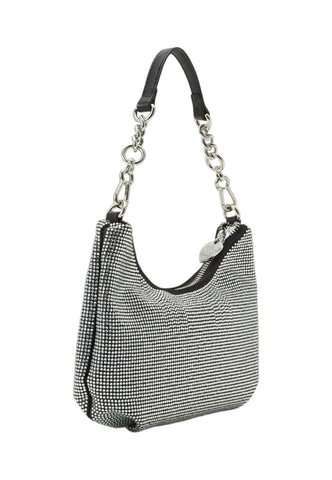 JUICY COUTURE Hazel Borsa Hobo Black Argento BIJH95359WZC000 - Sandrini Calzature e Abbigliamento