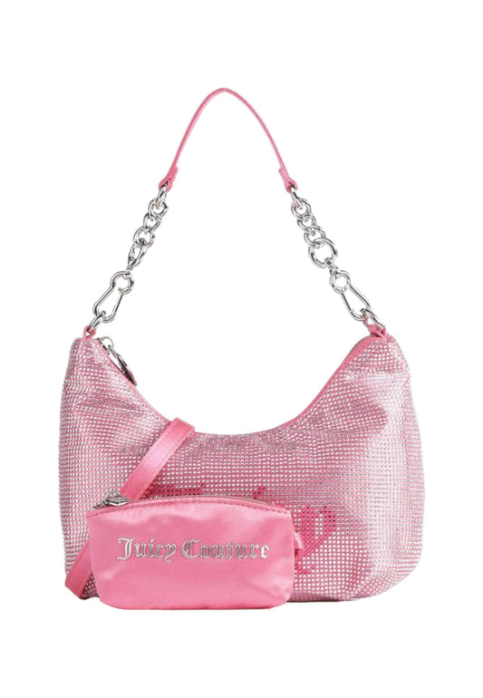 JUICY COUTURE Hazel Small Hobo Borsa Donna Pink BEJH95508WPO416 - Sandrini Calzature e Abbigliamento