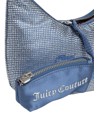 JUICY COUTURE Hazel Small Hobo Borsa Donna Powder Blue BEJH95508WPOJ09 - Sandrini Calzature e Abbigliamento