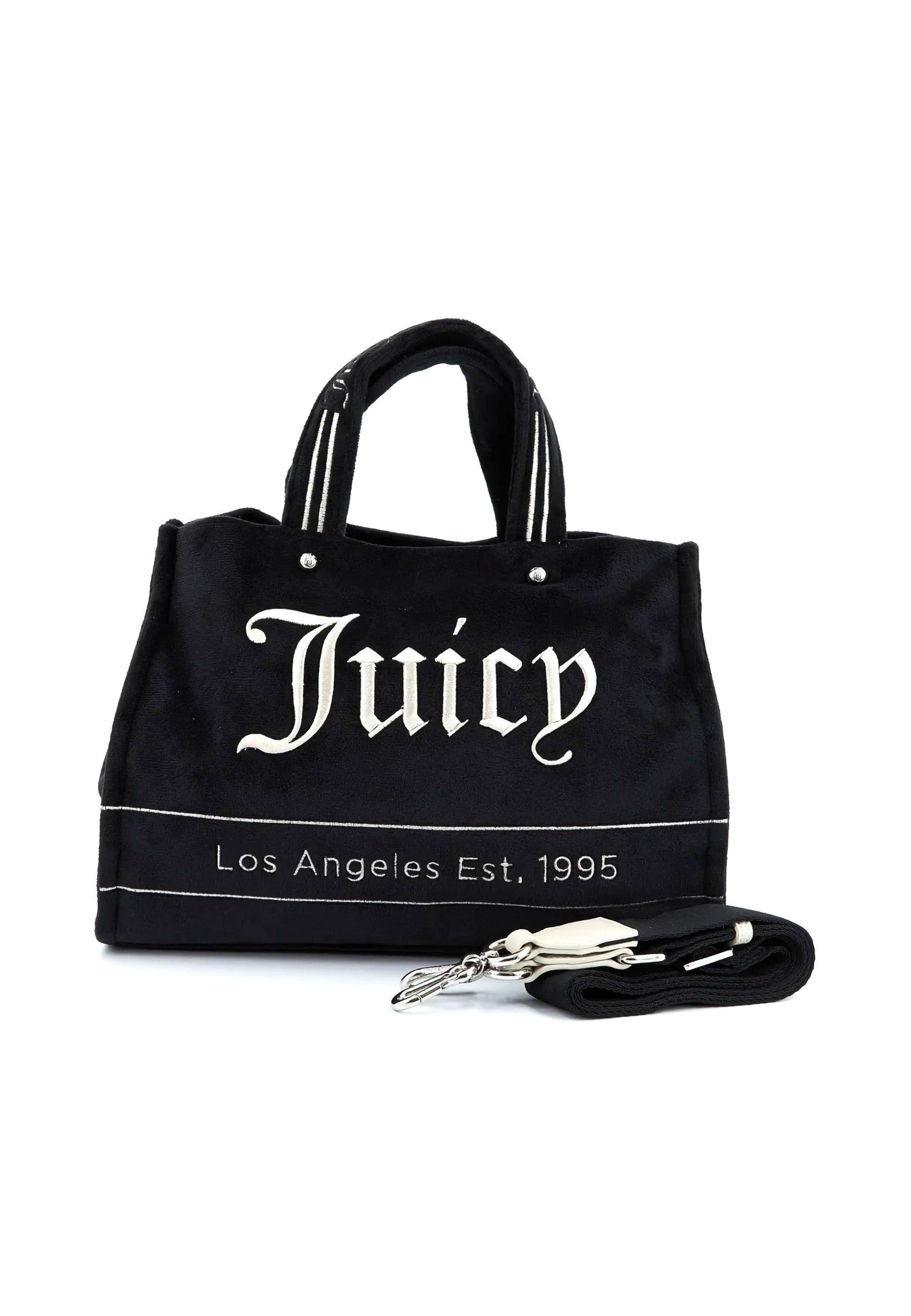 JUICY COUTURE Iris Borsa Shopping Black Beige BIJIR5317WZG060 - Sandrini Calzature e Abbigliamento