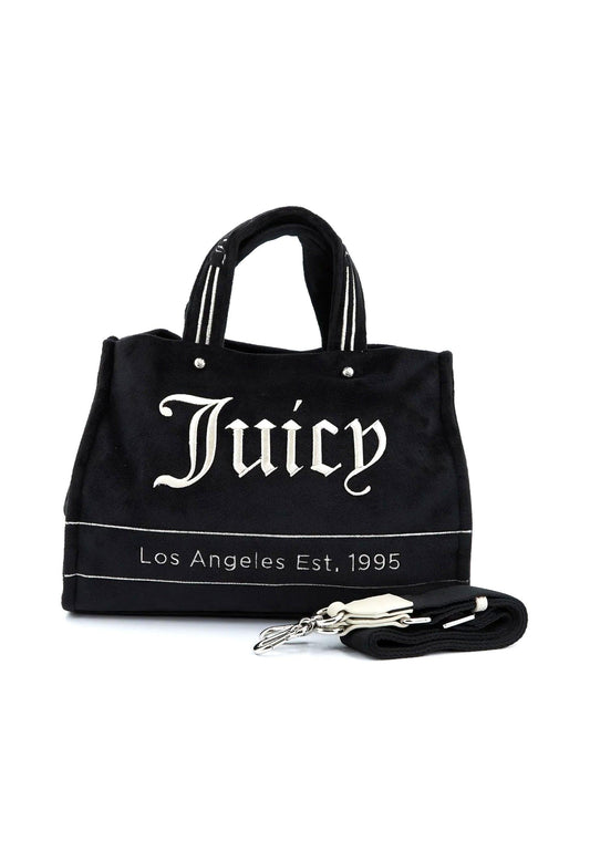 JUICY COUTURE Iris Borsa Shopping Black Beige BIJIR5317WZG060 - Sandrini Calzature e Abbigliamento