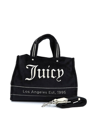 JUICY COUTURE Iris Borsa Shopping Black Beige BIJIR5317WZG060 - Sandrini Calzature e Abbigliamento