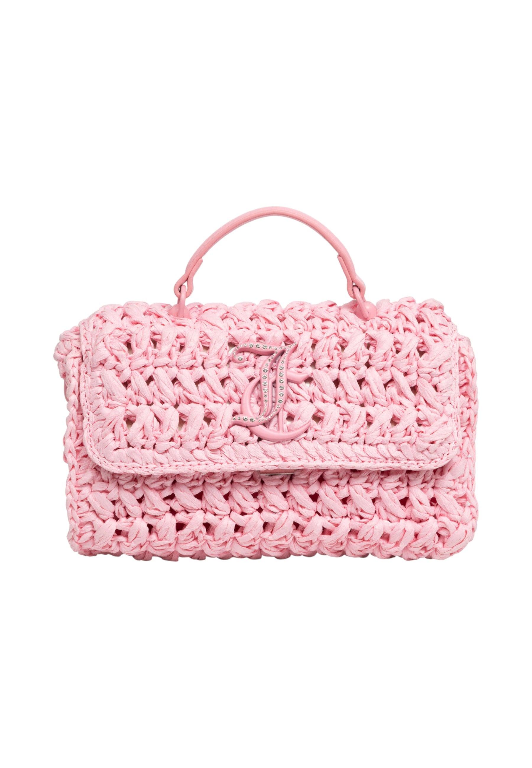 JUICY COUTURE Jodie Straw Borsa Donna Candy Pink BIJJD2540WZAJ94 - Sandrini Calzature e Abbigliamento