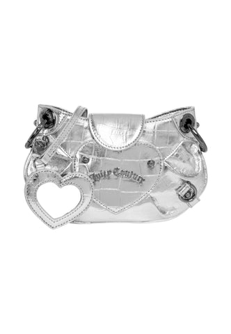 JUICY COUTURE Love Borsa Baguette Silver BIJL05261WVP902 - Sandrini Calzature e Abbigliamento
