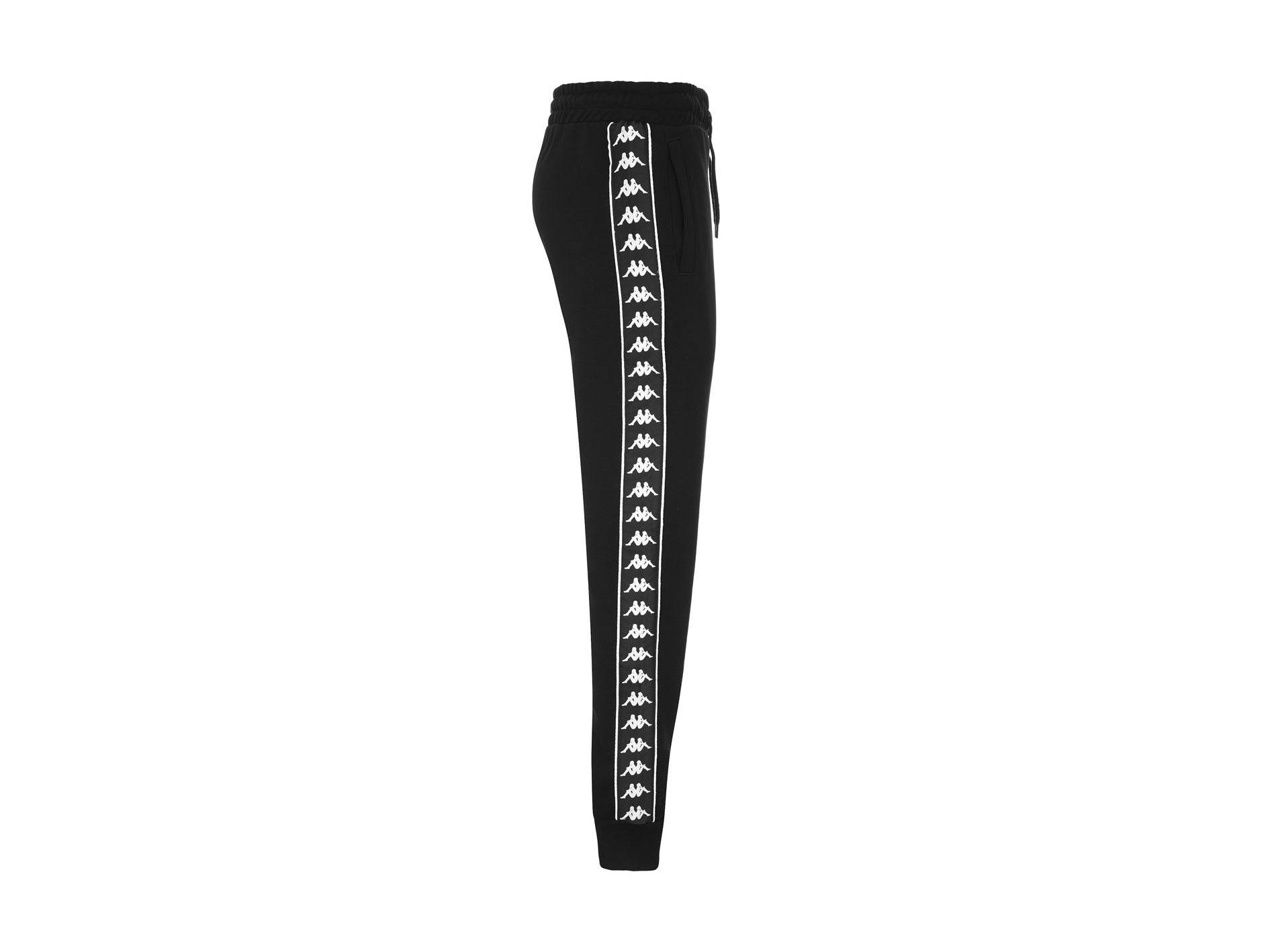 KAPPA 222 Banda Barnu 2 Pantaloni Lunghi Tuta Black 311BHBW - Sandrini Calzature e Abbigliamento