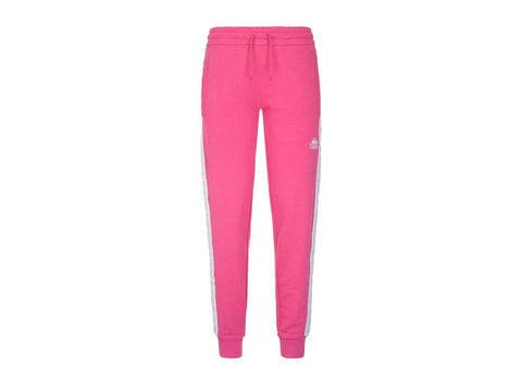 KAPPA 222 Banda Barnu 2 Pantaloni Lunghi Tuta Fuxia White Grey 311BHBW - Sandrini Calzature e Abbigliamento