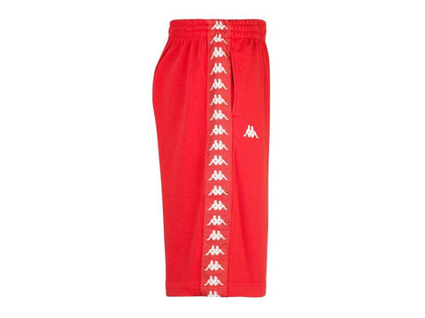 KAPPA 222 Banda Treads Pantaloncino Uomo Red Blaze White 3111I3W - Sandrini Calzature e Abbigliamento
