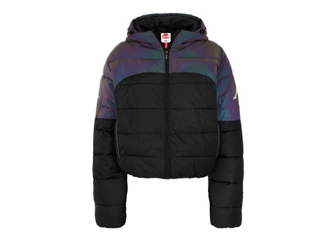 KAPPA Authentic Futur Faunel Giubbotto Piumino Zip Black Grey Silver 321244WA01 - Sandrini Calzature e Abbigliamento
