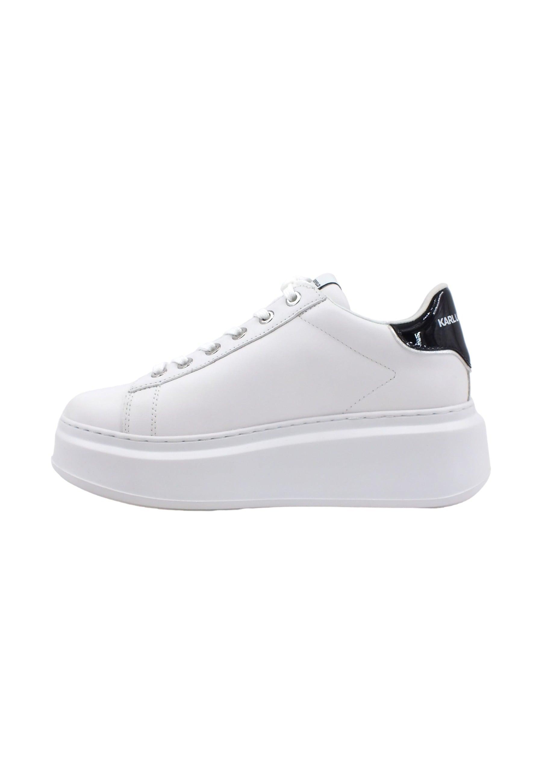 KARL LAGERFELD Anakapri Sneaker Donna White KL63530 - Sandrini Calzature e Abbigliamento