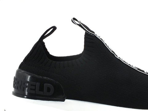 KARL LAGERFELD Finesse Legere Lo Knit Sneaker Black KL62115 - Sandrini Calzature e Abbigliamento