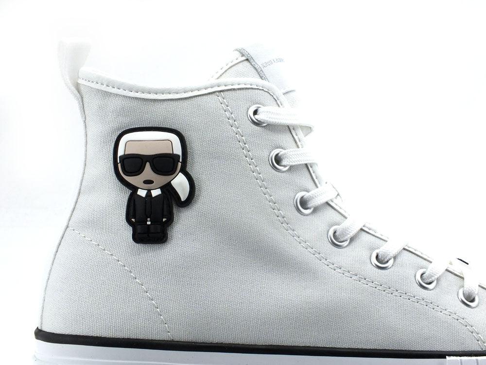 KARL LAGERFELD Kampus Max Ikonic Sneaker Hi Bianco KL60450 - Sandrini Calzature e Abbigliamento