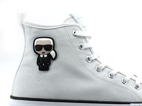 KARL LAGERFELD Kampus Max Ikonic Sneaker Hi Bianco KL60450 - Sandrini Calzature e Abbigliamento