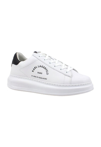 KARL LAGERFELD Kapri Mens Maison Sneaker Uomo White KL52538 - Sandrini Calzature e Abbigliamento