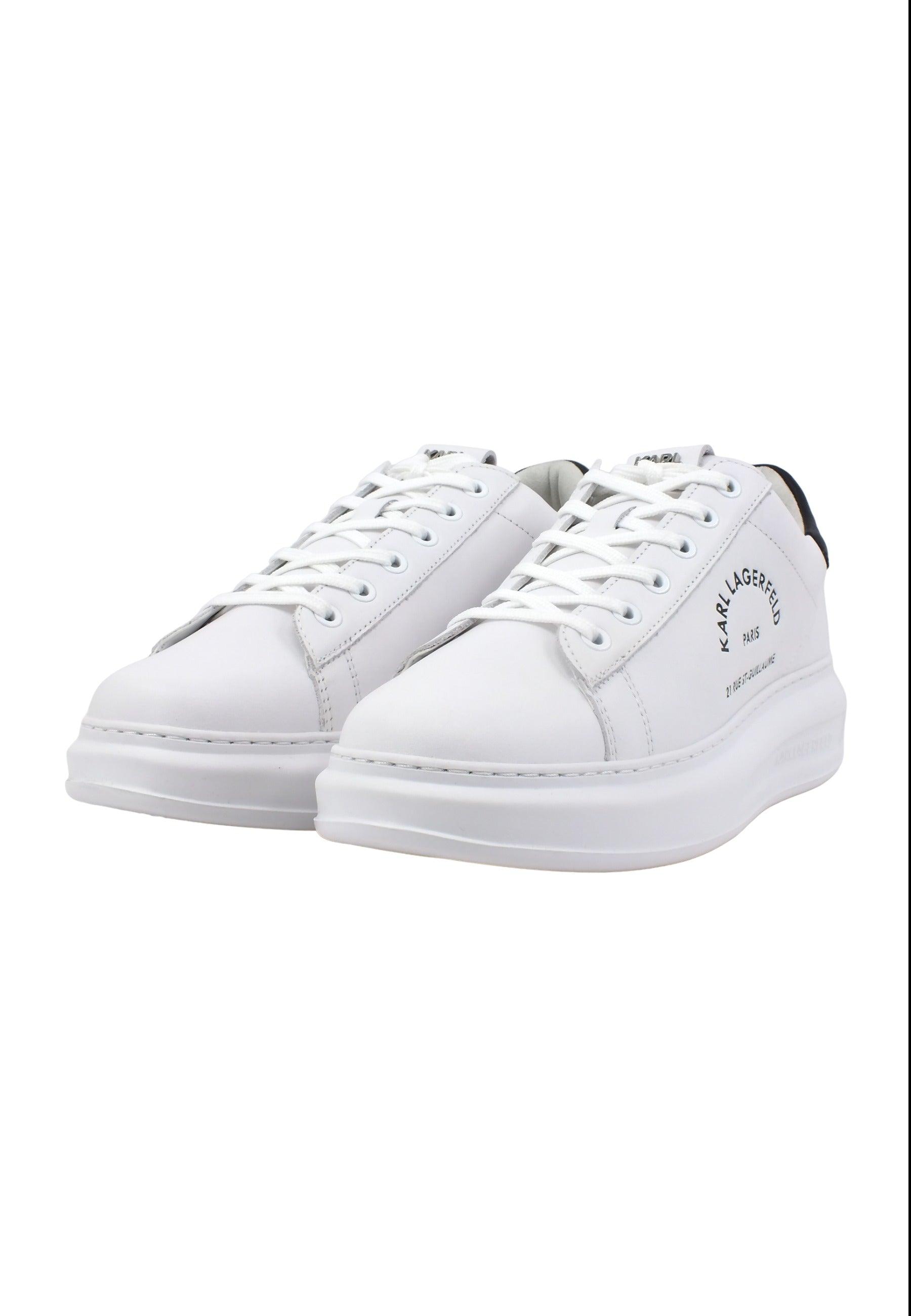 KARL LAGERFELD Kapri Mens Maison Sneaker Uomo White KL52538 - Sandrini Calzature e Abbigliamento