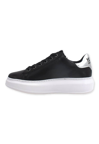 KARL LAGERFELD Kapri Sneaker Donna Black Leather KL62530 - Sandrini Calzature e Abbigliamento