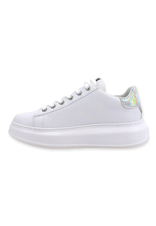 KARL LAGERFELD Kapri Sneaker Donna White Iridescent KL62510A - Sandrini Calzature e Abbigliamento