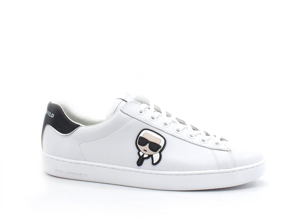 KARL LAGERFELD Kourt II Ikonic 3D Sneaker Uomo Logo White KL51509 - Sandrini Calzature e Abbigliamento
