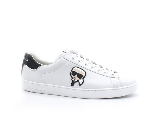 KARL LAGERFELD Kourt II Ikonic 3D Sneaker Uomo Logo White KL51509 - Sandrini Calzature e Abbigliamento
