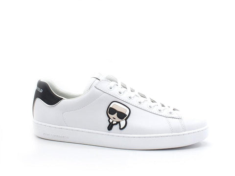 KARL LAGERFELD Kourt II Ikonic 3D Sneaker Uomo Logo White KL51509 - Sandrini Calzature e Abbigliamento