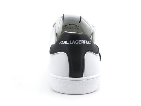 KARL LAGERFELD Kourt II Ikonic 3D Sneaker Uomo Logo White KL51509 - Sandrini Calzature e Abbigliamento