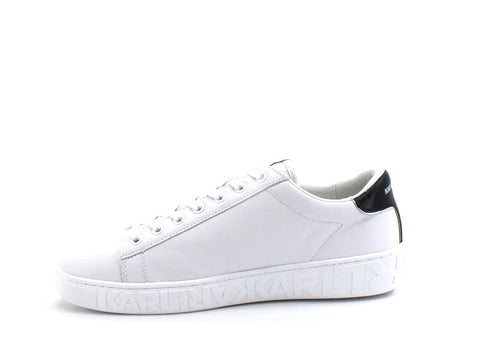 KARL LAGERFELD Kupsole II Lo Lace Sneaker White KL51019 - Sandrini Calzature e Abbigliamento
