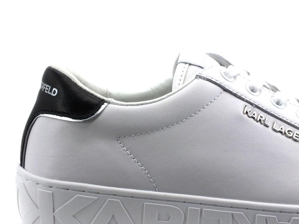 KARL LAGERFELD Kupsole II Lo Lace Sneaker White KL51019 - Sandrini Calzature e Abbigliamento