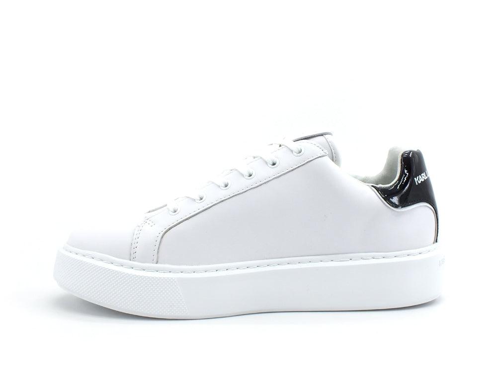 KARL LAGERFELD Maxi Kup Inkjet Sneaker Logo Donna White KL62210 - Sandrini Calzature e Abbigliamento