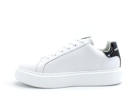 KARL LAGERFELD Maxi Kup Inkjet Sneaker Logo Donna White KL62210 - Sandrini Calzature e Abbigliamento