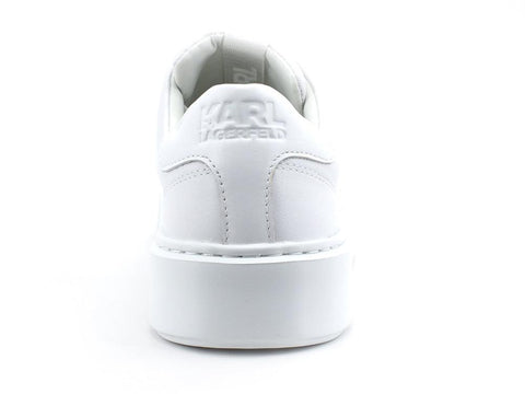 KARL LAGERFELD Maxi Kup Lo Lace II Sneaker Uomo White KL52220 - Sandrini Calzature e Abbigliamento