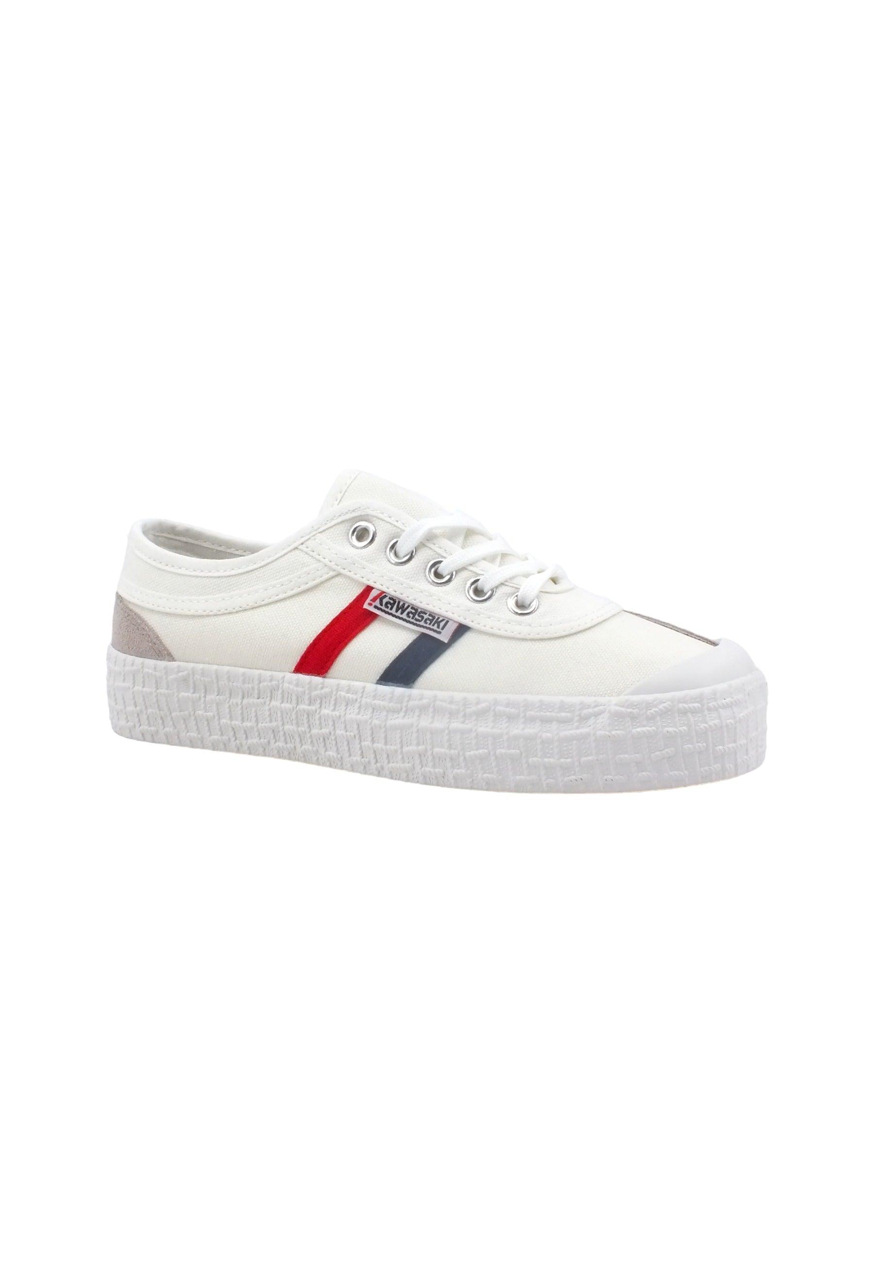 KAWASAKI Retro 3.0 Sneaker Donna White K232428 - Sandrini Calzature e Abbigliamento