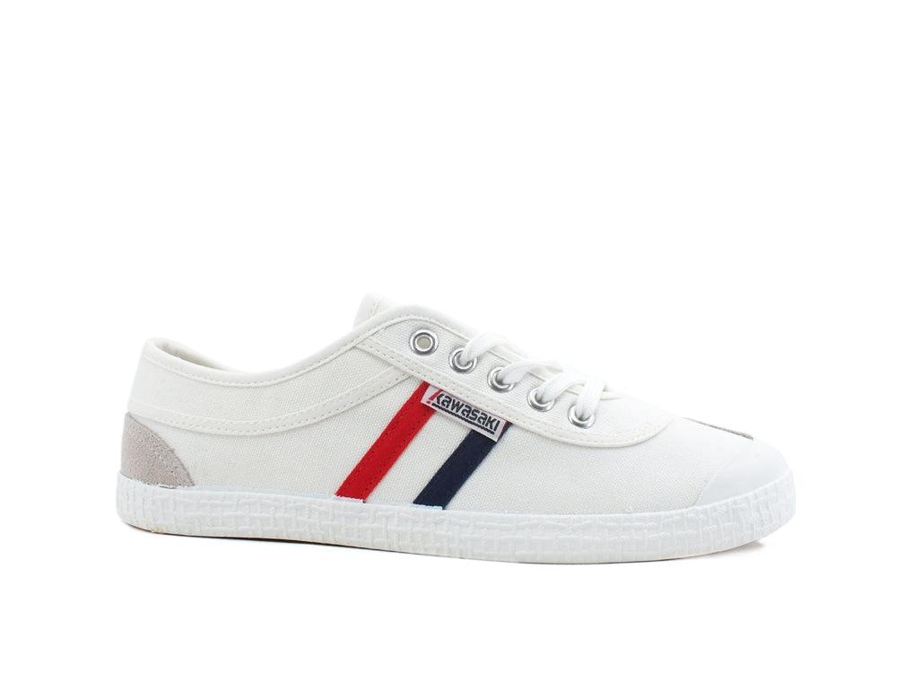 KAWASAKI Retro Canvas Shoe Sneaker White K192496 - Sandrini Calzature e Abbigliamento