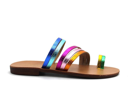 KURT GEIGER Ciabatta Infrapollice Listini Multicolor DELILAH-69 - Sandrini Calzature e Abbigliamento