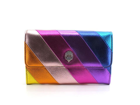 KURT GEIGER K Stripe Chain Wallet Portafoglio Pochette Multicolor 2548369109-69 - Sandrini Calzature e Abbigliamento