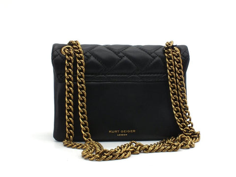 KURT GEIGER Kensington Borsa Tracolla Black Comb 1470805109 - Sandrini Calzature e Abbigliamento