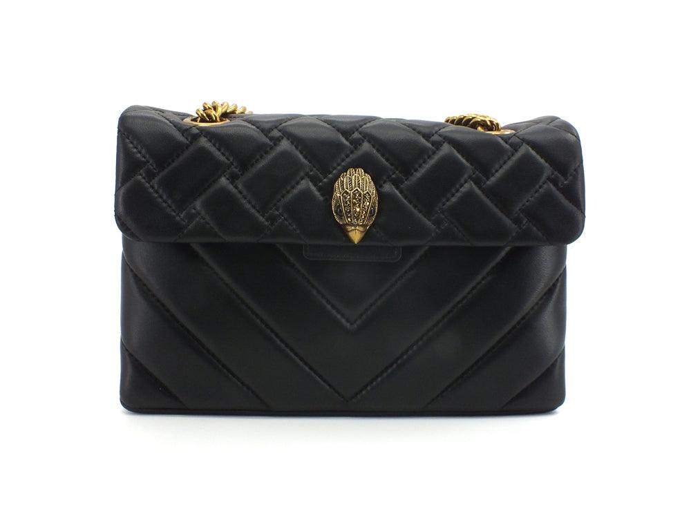 KURT GEIGER Leather Kensington X Bag Borsa Pelle Black 1470400109-00 - Sandrini Calzature e Abbigliamento